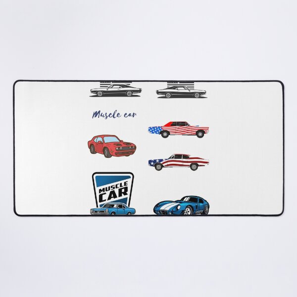 Item preview, Muscle Car US Flag- pack designed and sold by ZoesAttic.