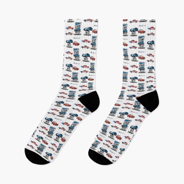 Item preview, Muscle Car US Flag- pack designed and sold by ZoesAttic.