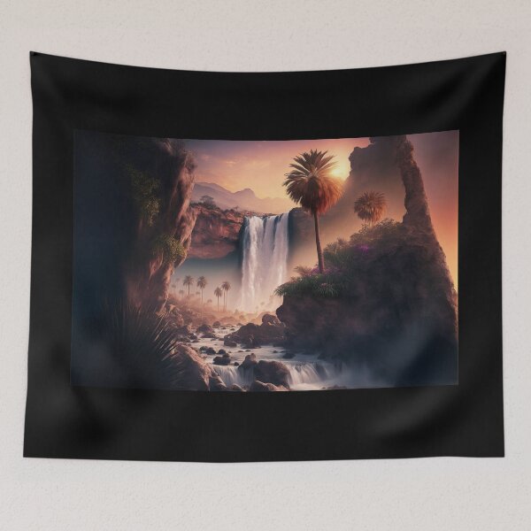 Item preview, Tropical Waterfall designed and sold by ParadiseSlice.