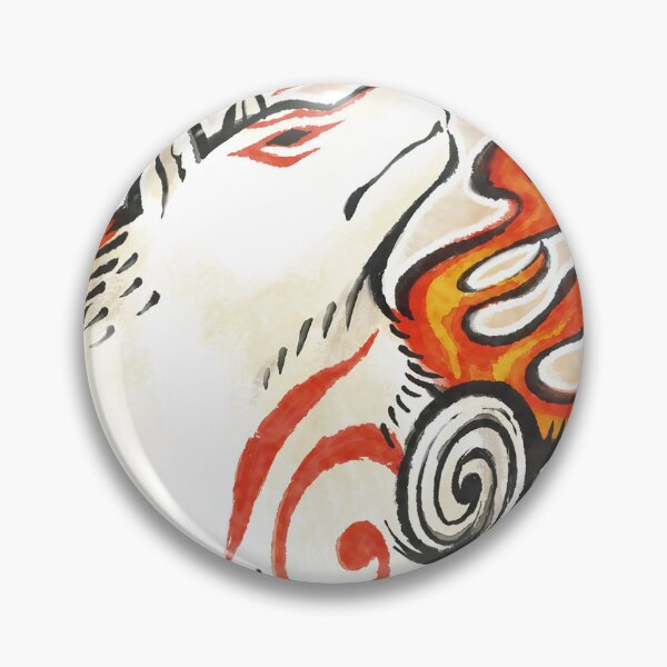 Artikelvorschau, Okami Wolf God Spirit Japanische Ästhetik entworfen und verkauft von kawaiicrossing.