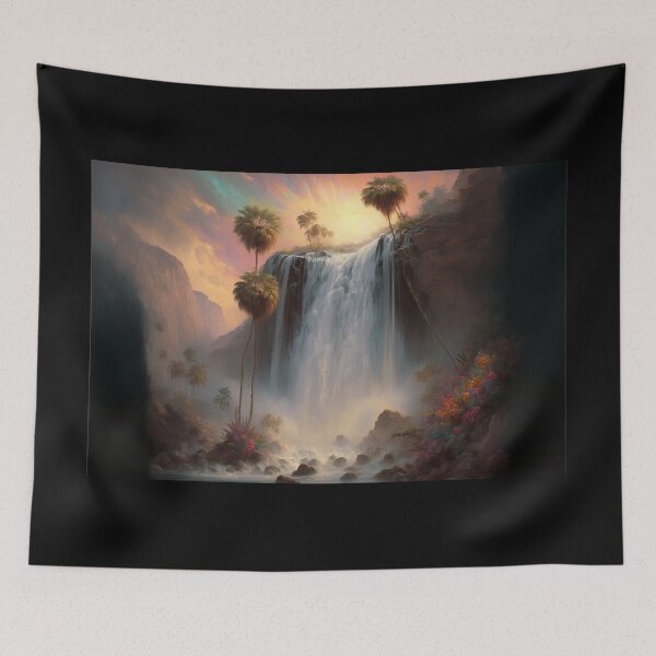Item preview, Tropical Waterfall designed and sold by ParadiseSlice.