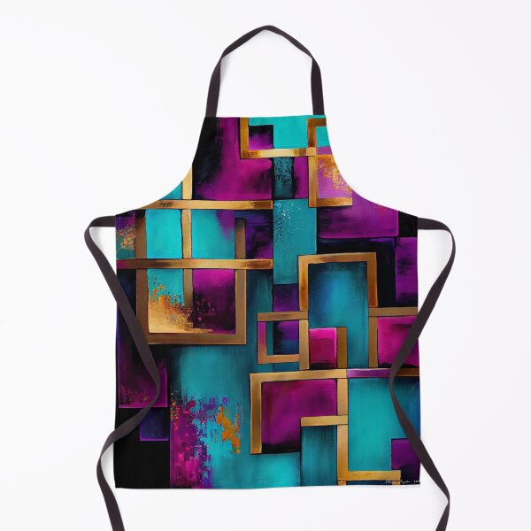 Item preview, Gold Digger - Overlapping Squares - Abstract Art designed and sold by Mitch-Angelo.