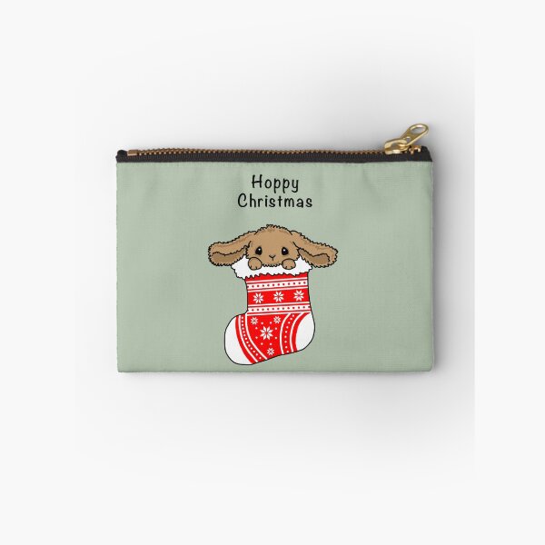 Item preview, Hoppy Christmas. Bunny in stocking designed and sold by Scat the cat.