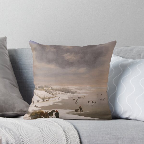 Item preview, Winter Landscape With Brabrand Church designed and sold by tomorrowsart.