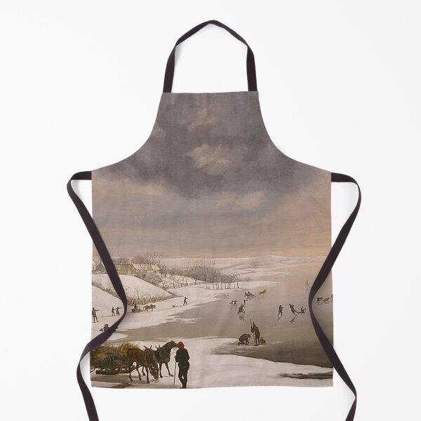Item preview, Winter Landscape With Brabrand Church designed and sold by tomorrowsart.
