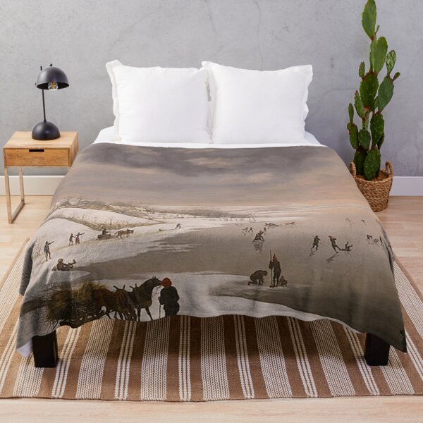 Item preview, Winter Landscape With Brabrand Church designed and sold by tomorrowsart.