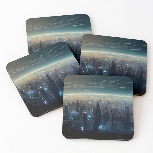 Item preview, Planetary Cityscape designed and sold by Foodcolored.