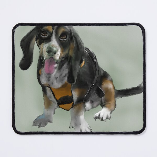 Item preview, Boom Boom the Bassett designed and sold by Bobrowsdower.