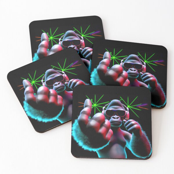 Item preview, Laser gorilla designed and sold by bobanian.