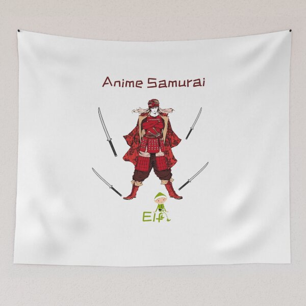 Item preview, Anime Samurai Elf designed and sold by erion-store.