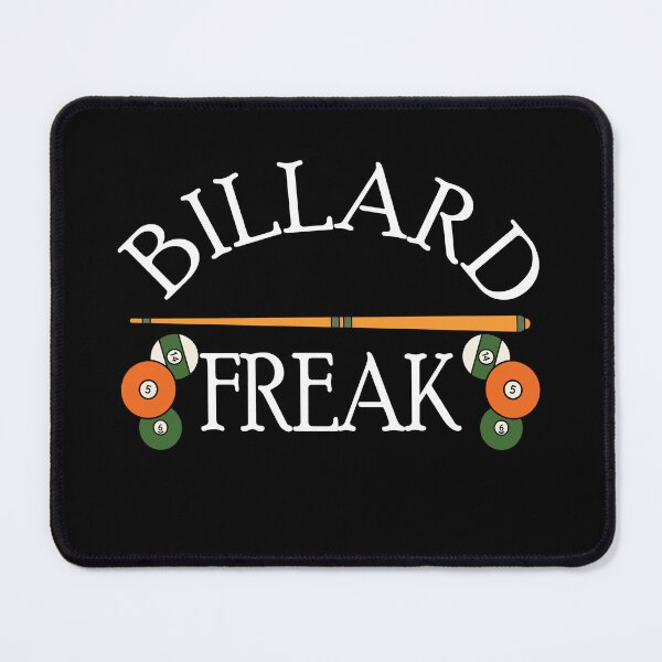 Item preview, Billiard Freak Sport Hobby Design with Billiard Balls and Billiard Cue designed and sold by ReneMM.