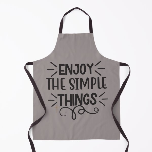 Item preview, Enjoy The Simple Things encouraging quote designed and sold by Kamzzi.
