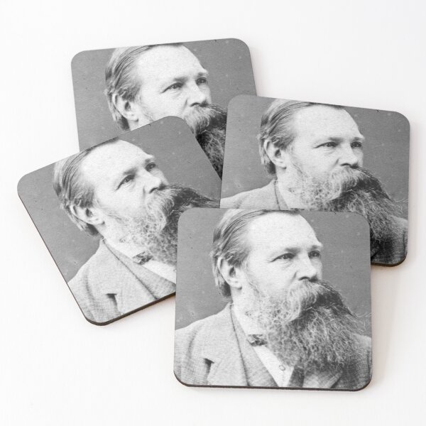 Item preview, Friedrich Engels Portrait designed and sold by letsgobabey.