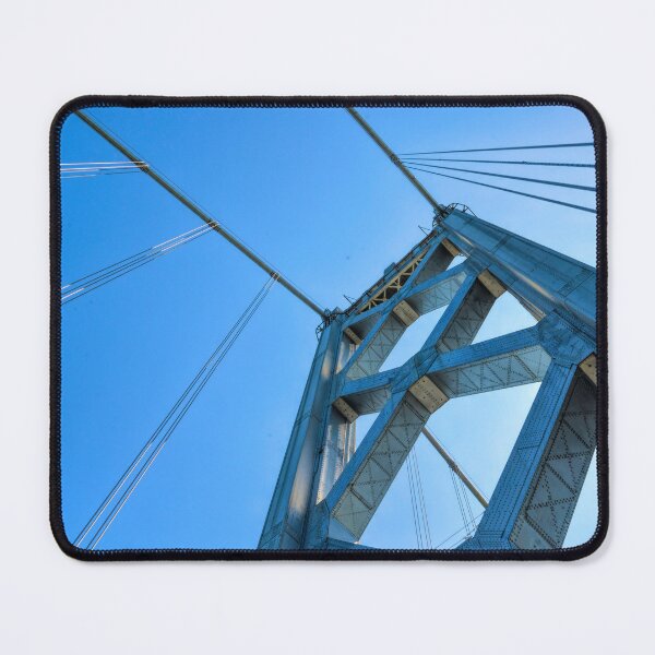 Item preview, Photograph of the Oakland-San Francisco Bay Bridge silver Tower designed and sold by PIXEL POP DESIGNS - Beyond the Norm!.