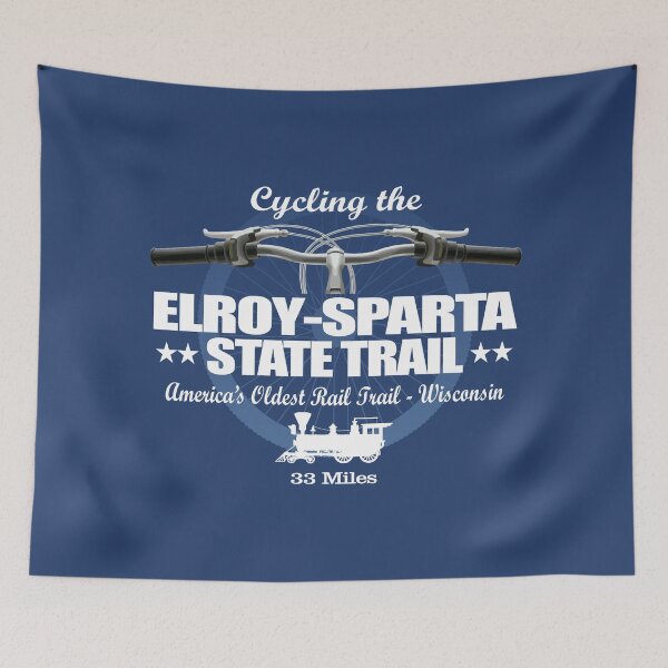 Item preview, Elroy-Sparta State Trail (H2) designed and sold by curranmorgan.
