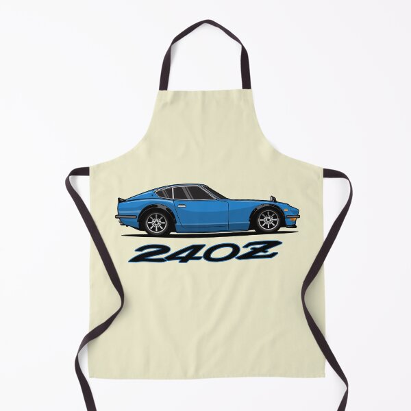 Item preview, Blue Datsun 240 Z Illustration designed and sold by blackdogshop.