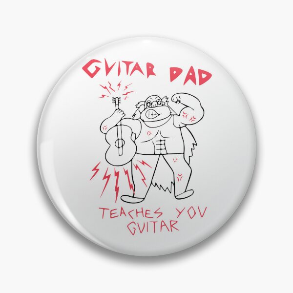 Artikelvorschau, Guitar Dad bringt dir Gitarre bei - Steven Universe entworfen und verkauft von TheBeatleBrain.