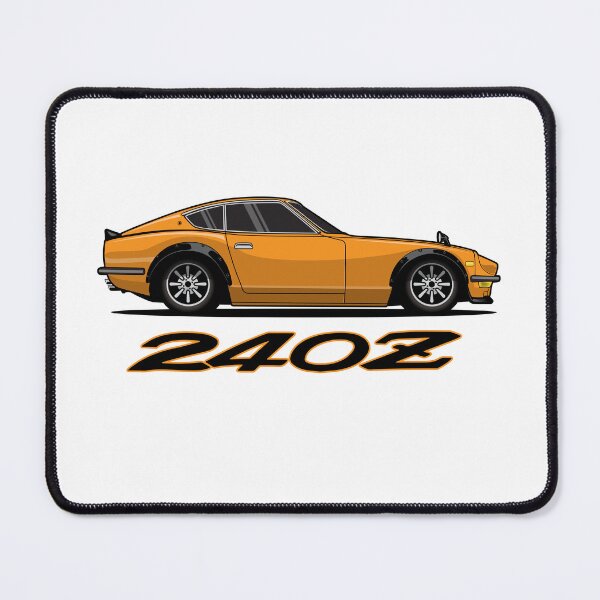 Item preview, Orange Datsun 240 Z Illustration designed and sold by blackdogshop.
