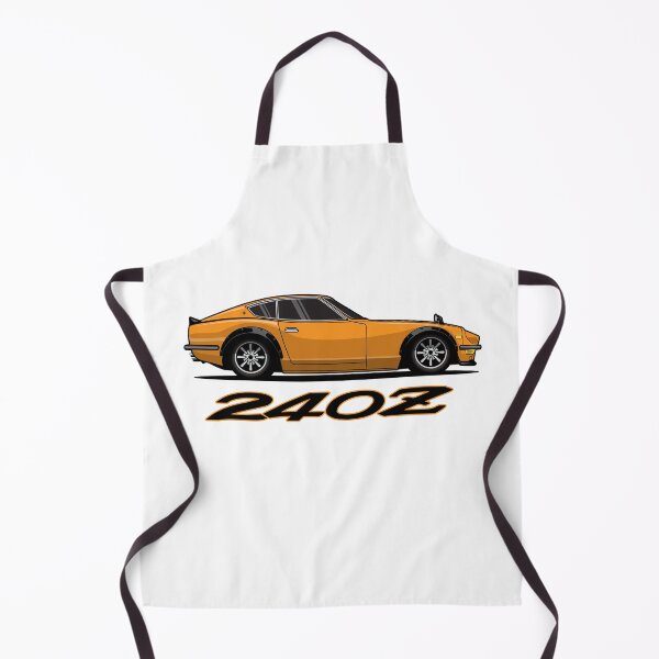Item preview, Orange Datsun 240 Z Illustration designed and sold by blackdogshop.