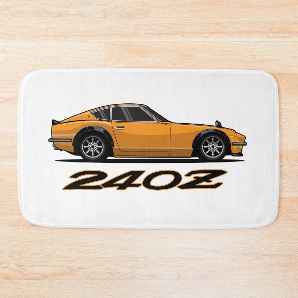 Item preview, Orange Datsun 240 Z Illustration designed and sold by blackdogshop.