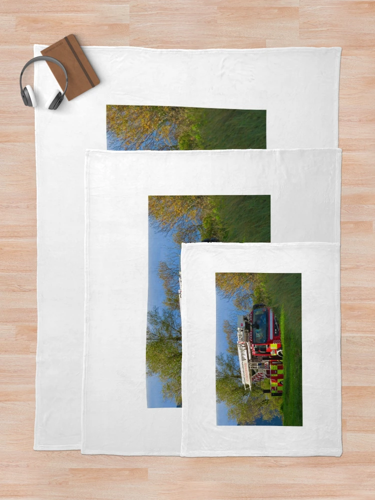 Thumbnail 5 of 6, Throw Blanket, Fire engine designed and sold by Ribster13.