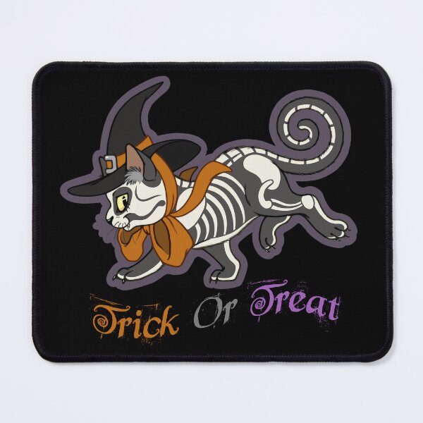 Item preview, Halloween Witch Skeleton Kitten designed and sold by Heather Hitchman.
