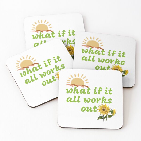 Item preview, what if it all works out, That's Fine Sticker designed and sold by Ndli.