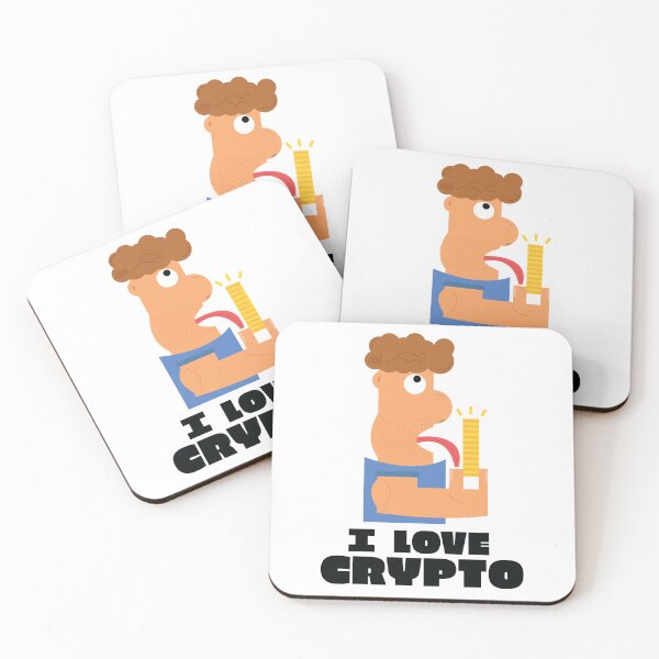 Item preview, I lick crypto I love cryptocurreny meme alt coin funny art design doge shib elon designed and sold by doseofwin.