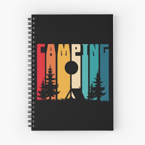 Item preview, Camping Retro Silhouette - Vintage Camping  designed and sold by molamode.
