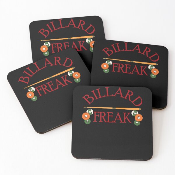 Artikelvorschau, Billard Freak Sport Hobby Design mit Billard Kugeln und Billard Queue entworfen und verkauft von ReneMM.