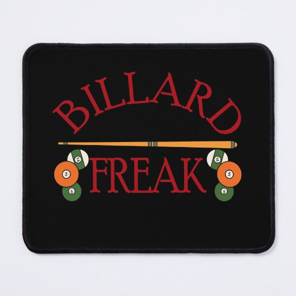 Item preview, Billiard Freak Sport Hobby Design with Billiard Balls and Billiard Cue designed and sold by ReneMM.