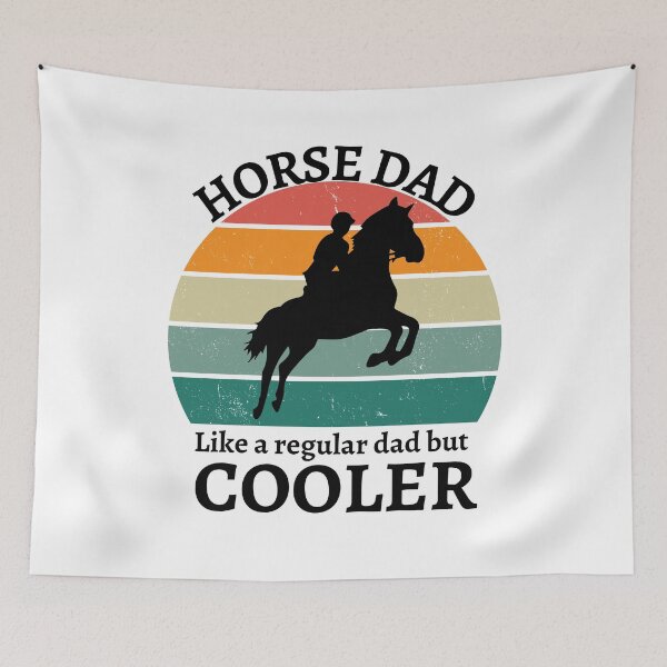 Item preview, Horse Dad Like A Regular Dad But Cooler designed and sold by Katherine Winner.