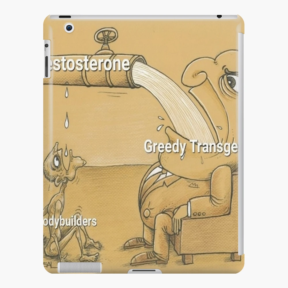 Masochist face meme | iPad Case & Skin