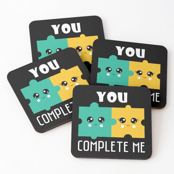 Item preview, You Complete Me Kawaii Smiling Faces designed and sold by Hic21.