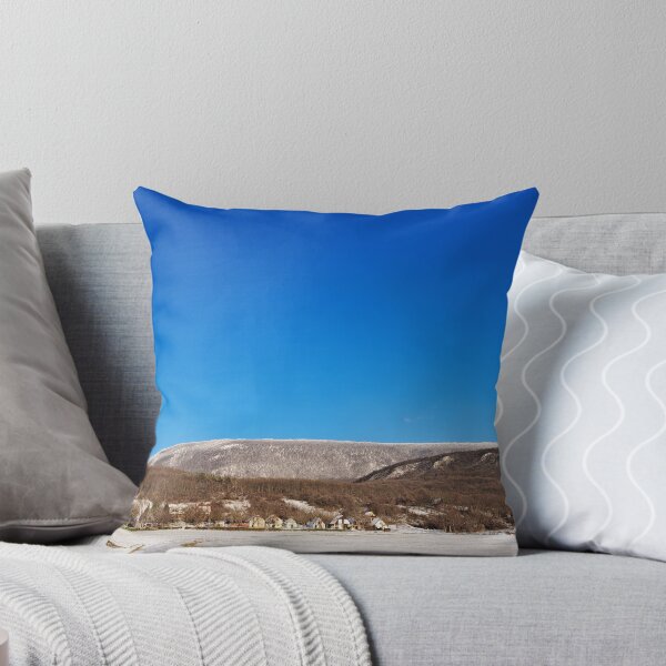 Item preview, The Cellar Village, with Mountains in the Background at Piliscsev "Nature Photography" designed and sold by Istvan Ocztos.