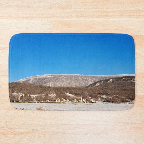 Item preview, The Cellar Village, with Mountains in the Background at Piliscsev "Nature Photography" designed and sold by Istvan Ocztos.
