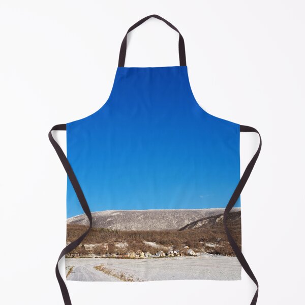Item preview, The Cellar Village, with Mountains in the Background at Piliscsev "Nature Photography" designed and sold by Istvan Ocztos.