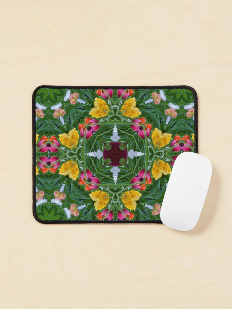 Thumbnail 1 of 5, Mouse Pad, Spring colors pattern Spring pattern designed and sold by Tschousef.