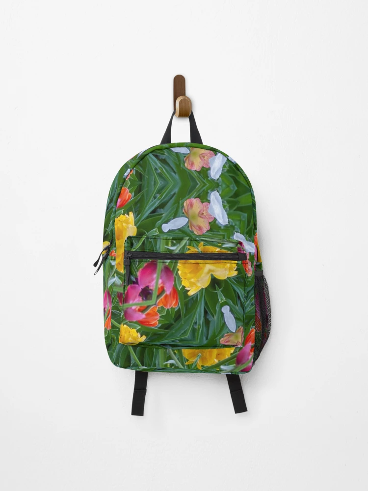 Thumbnail 1 of 3, Backpack, Spring colors pattern Spring pattern designed and sold by Tschousef.