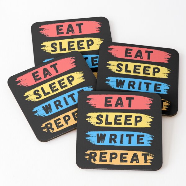 Item preview, Eat Sleep Write Repeat designed and sold by Light79.