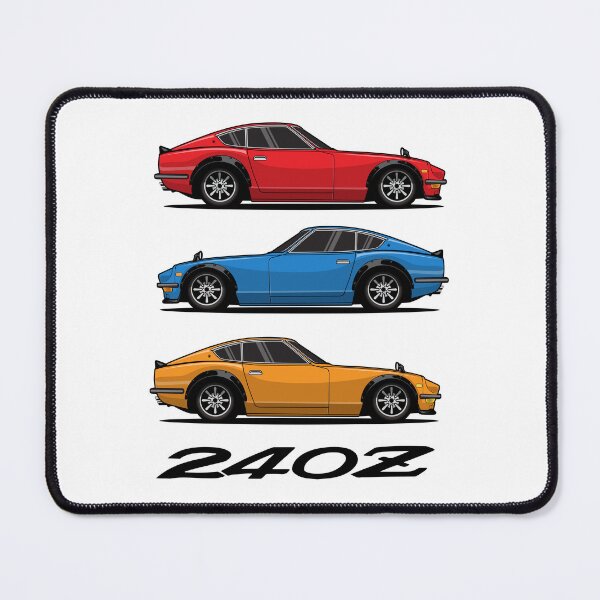 Item preview, Color Stack Datsun 240 Z Illustration designed and sold by blackdogshop.