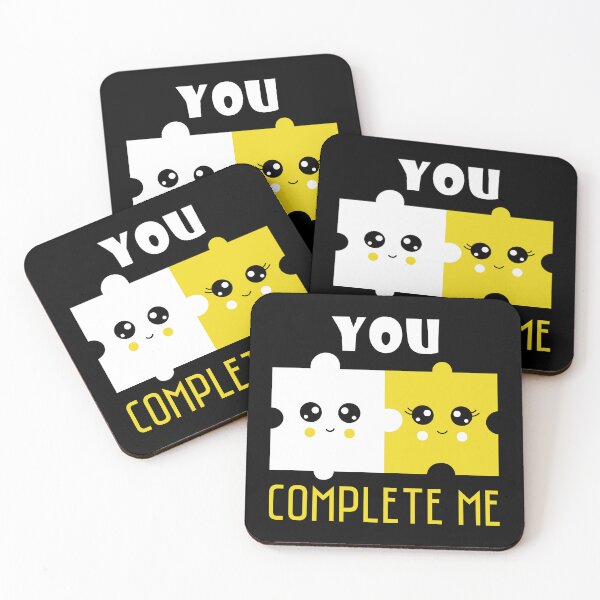 Item preview, You Complete Me Puzzled Pieces designed and sold by Hic21.