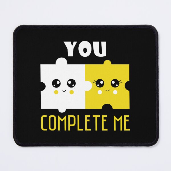 Item preview, You Complete Me Puzzled Pieces designed and sold by Hic21.