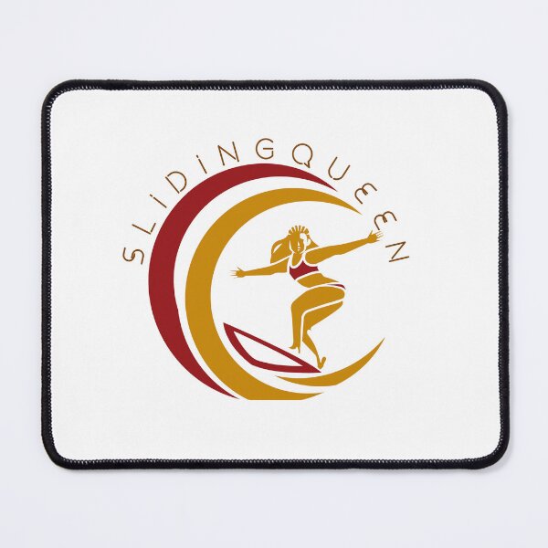 Item preview, Sliding Queen-Surfing Girl designed and sold by surfcrowd.