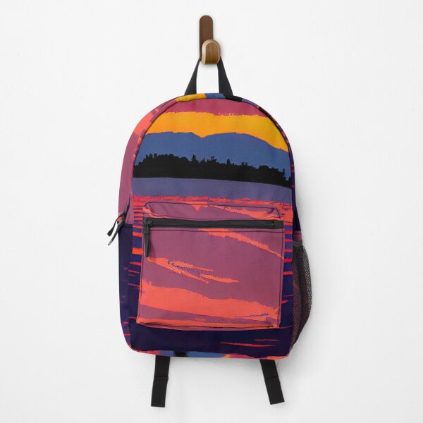 Item preview, Old Harbor Sunset: Silkscreen Landscape designed and sold by Studio Axis.