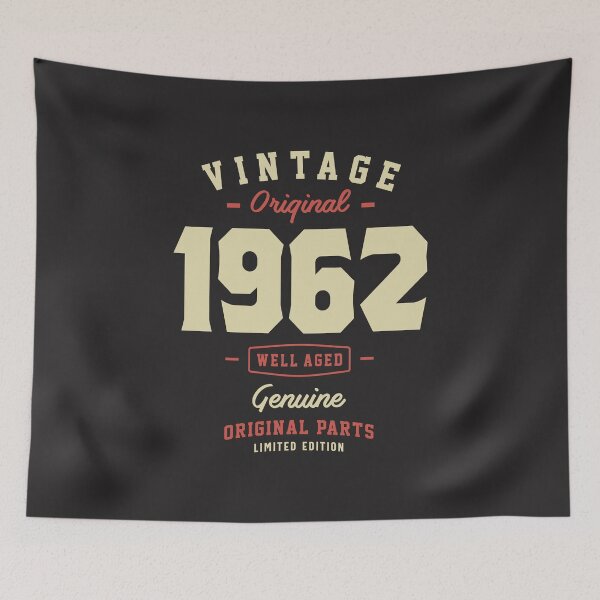 Item preview, Legends The Real Ones Are Born in 1962 62nd Birthday designed and sold by cidolopez.