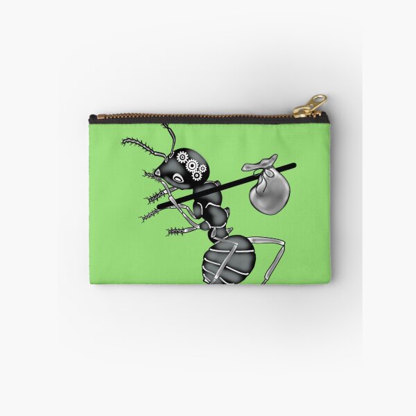 Item preview, Working ant, green background designed and sold by Osher-BioArt.