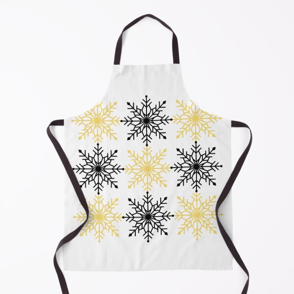 Item preview, Black and Gold Snowflakes designed and sold by Calli_Designs.