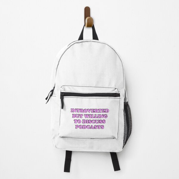 Item preview, Introverted But Willing To Discuss Podcasts - Funny Podcaster designed and sold by Inspirationmotivation.
