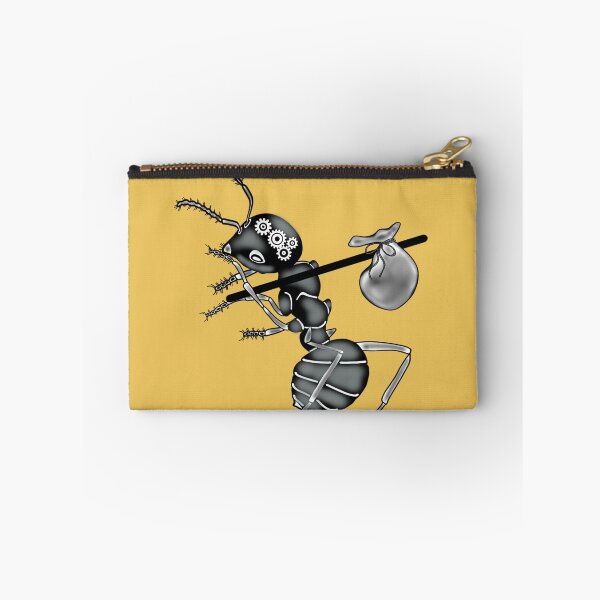 Item preview, Working ant, yellow background designed and sold by Osher-BioArt.